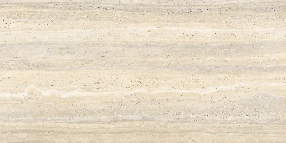 Beige Plein Air Fliese, Marmor-Optik, 60x120, Oberfläche R11.