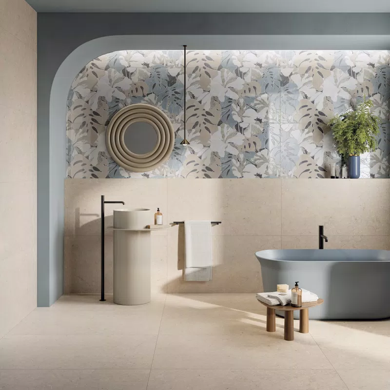 R_01 SENSI FANTASY TAHITI LUX3D 60X120+POETRY ST.TRANI BEIGE N.60X120