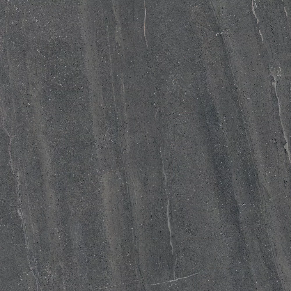 Stone-effect Grey tile from the Rockin’ collection by Flaviker, size 120x120, Nat P.tech finish, Rettificato edges.