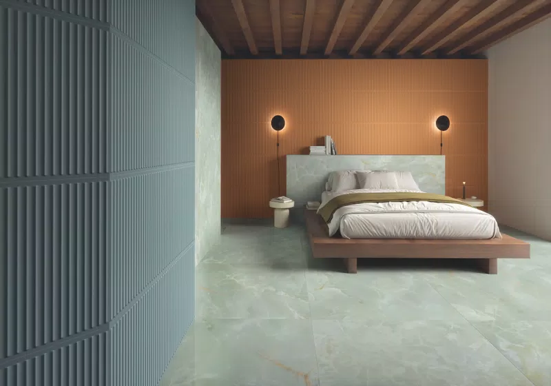 C_02 ETEREA JADE 120X280 LUX + JADE 120X120 LUX + RIGHE BLU PAVONE 60X120 + RIGHE AMBRA 60X120