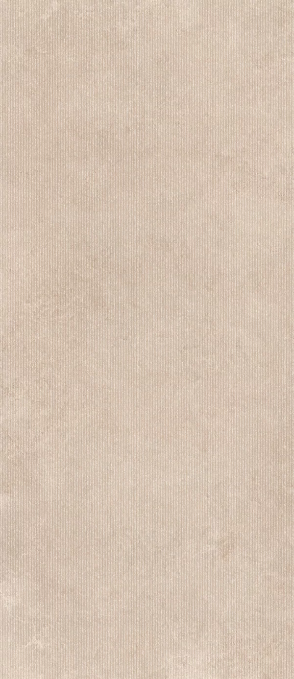 Midi Cannellé Beige tile by Flaviker in beige, Natural finish, 120x280, 6 mm thickness.