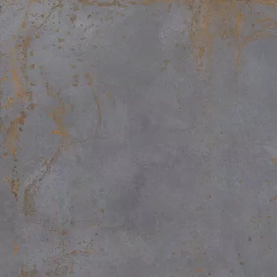 Oxide Steel tile by Gardenia&Ariana in grey, Natural finish, 80x80, 8.5 mm thickness.