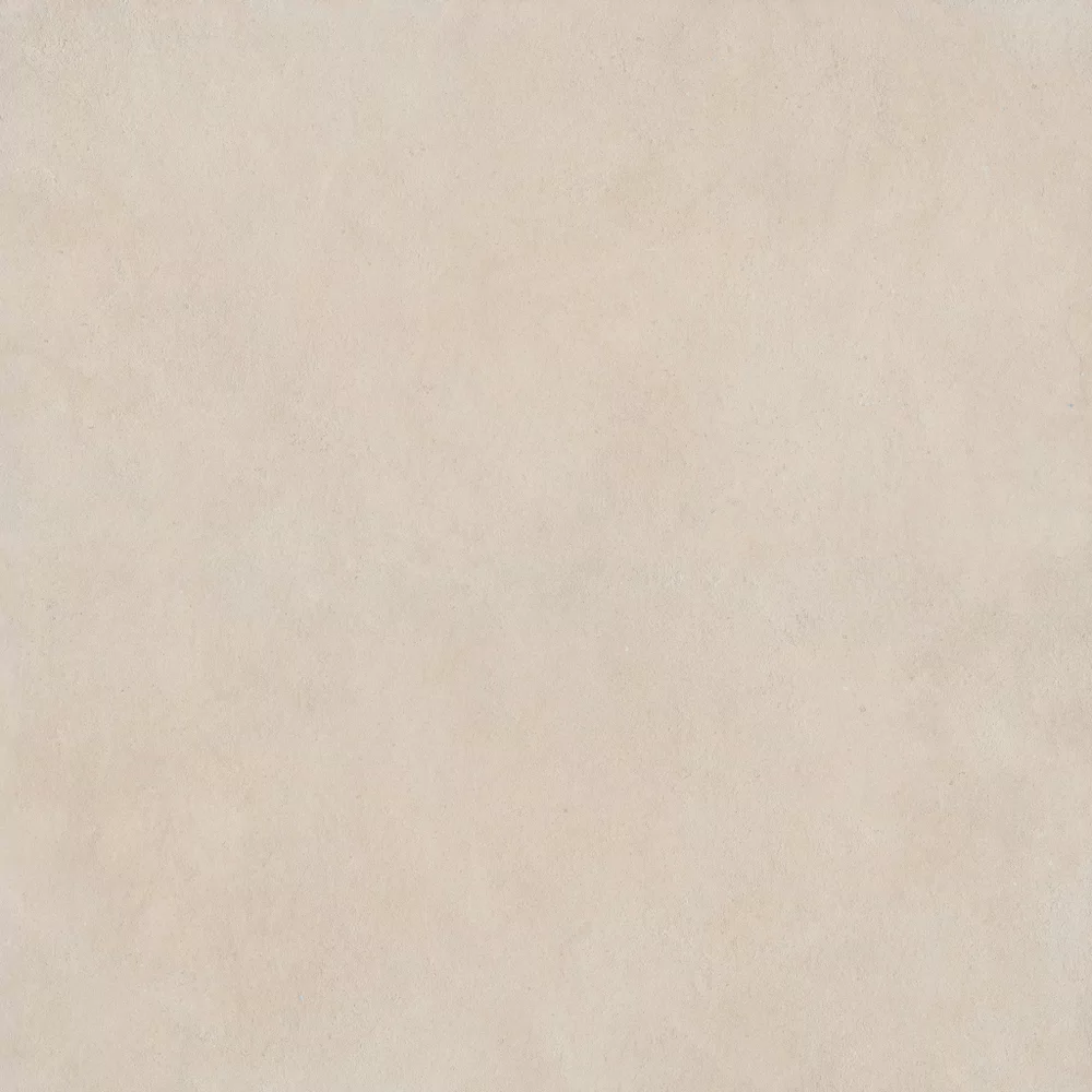 Piastrella effetto cotto Bianco della collezione Shape di ABK, formato 120x120, finitura Naturale, bordo Rettificato.