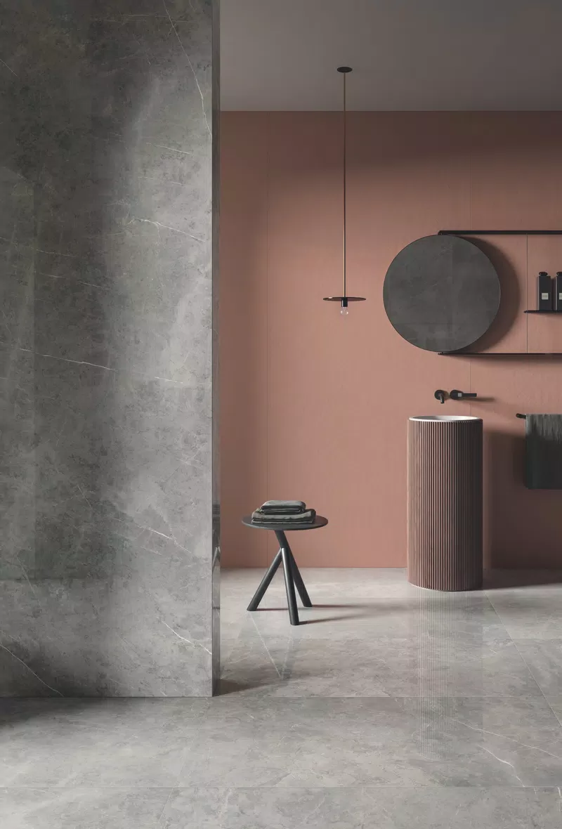 SUPREME EVO GREY AMANI LUX 60x120+PALETTE COTTO 120X280