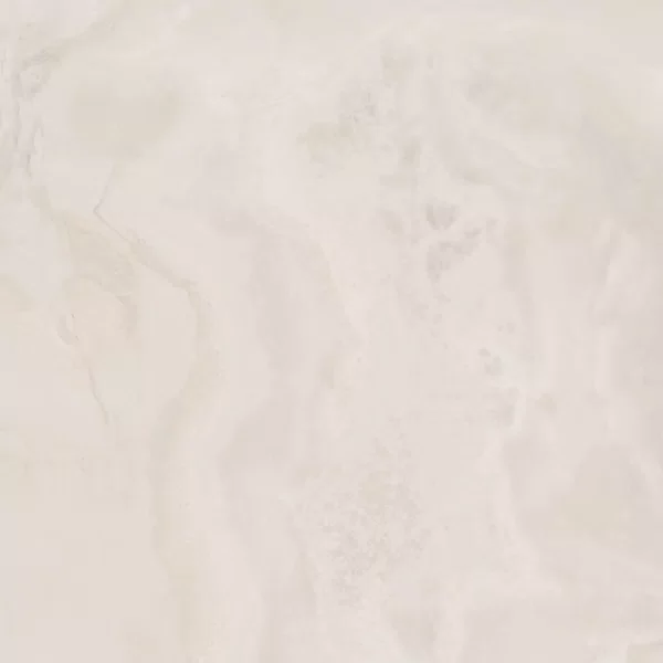 White Supreme Hedonism tile, marble effect, 120x120, Lux finish.