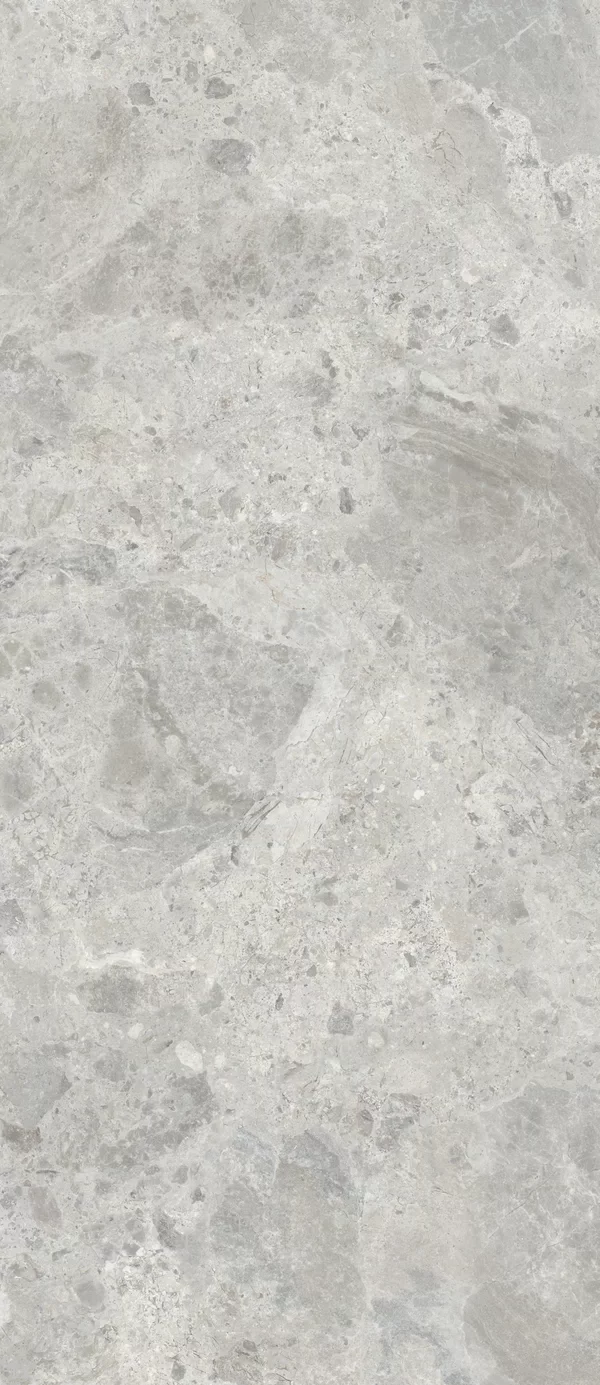 Piastrella effetto pietra Grigio della collezione Era di ABK, formato 120x280, finitura Naturale, bordo Rettificato.