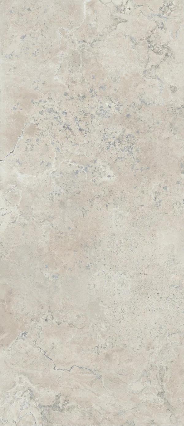 Piastrella Pietra Viva Aude Beige di Gardenia&Ariana in beige, finitura Lux 3D, 120x280, spessore 6 mm.
